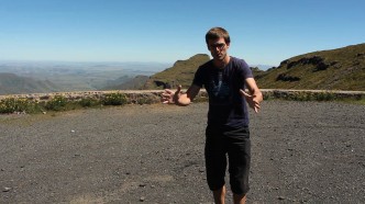 High Altitude Jumping in Lesotho, Zuid-Afrika
