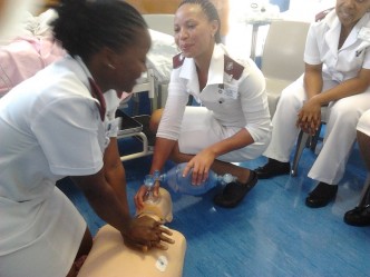 Verpleegkundigen in volle actie